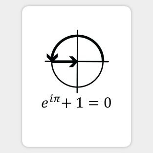 Euler's identity Sticker